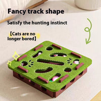HKM-5802429 Cat Toy Set with Flower Shape Design and Bells - Fun Relief Play for Cats