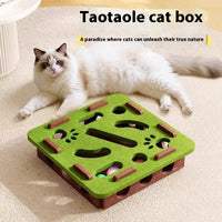 HKM-5802429 Cat Toy Set with Flower Shape Design and Bells - Fun Relief Play for Cats