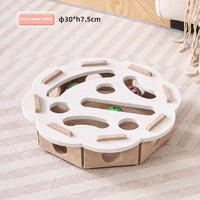 HKM-5802429 Cat Toy Set with Flower Shape Design and Bells - Fun Relief Play for Cats