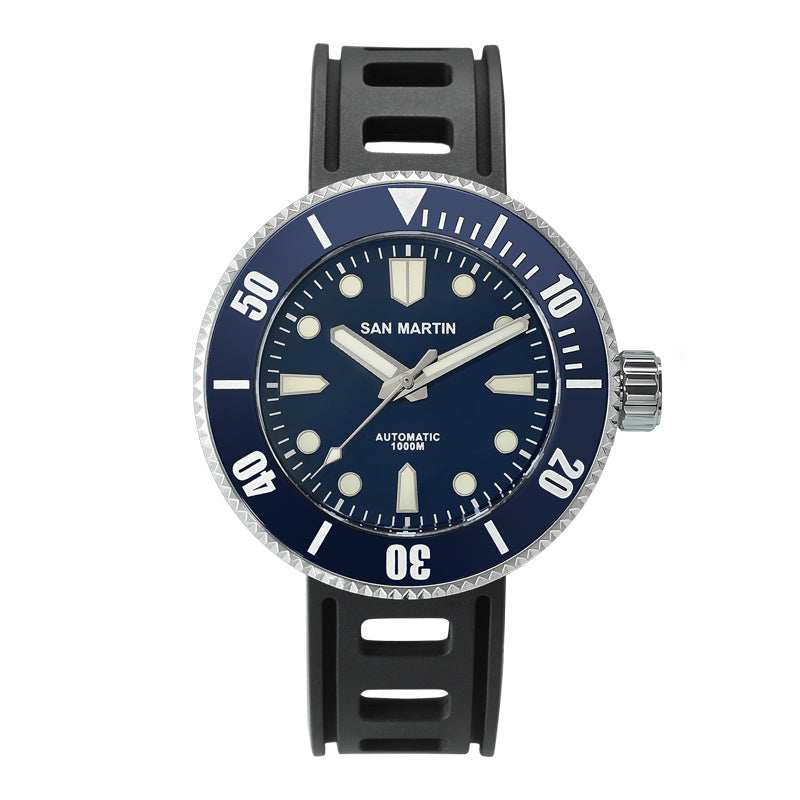 HKM-580243 Diving Mechanical Watch with SW200/PT5000 Movement and Luminous Features
