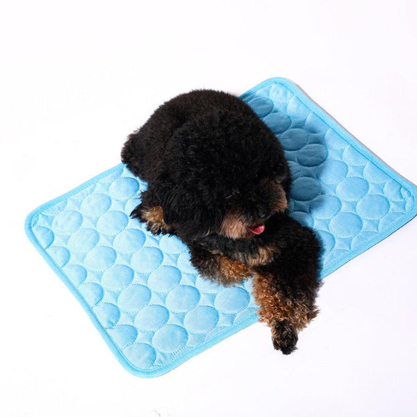 HKM-580243 Pet Cooling Mat for Dogs and Cats - Comfortable Cloth Cold Pad in Multiple Sizes and Colors