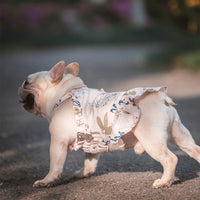 HKM-5802557 Cute Pink Cotton Dog Skirt for Small and Medium Dogs and Cats, Available in Multiple Sizes