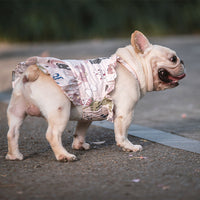 HKM-5802557 Cute Pink Cotton Dog Skirt for Small and Medium Dogs and Cats, Available in Multiple Sizes