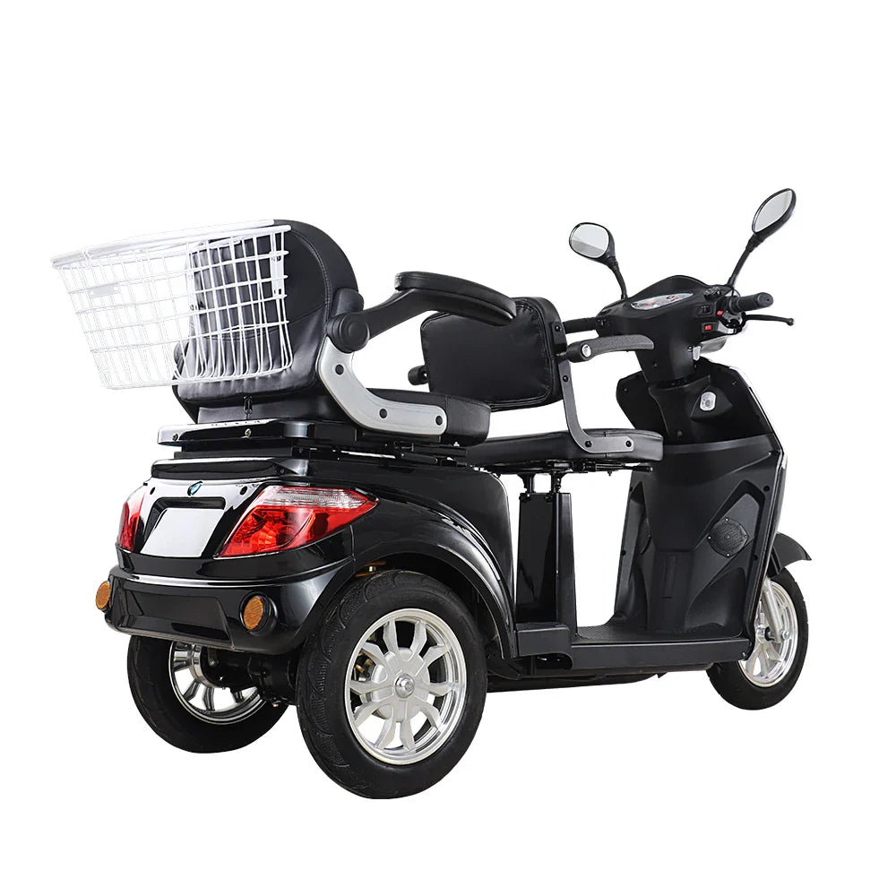 HKM-580435 VISTA-L2 EEC Electric Three-Wheeled Scooter for Two with 500W Motor, 21-30 km/h Speed, 40-60 km Range