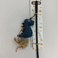 HKM-5805757 Dinosaur-Themed Cat Teaser Toy for Engaging Playtime Fun