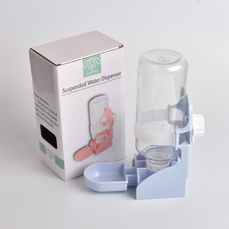HKM-5806781 Pet Automatic Drinking Fountain - Multifunctional Water Dispenser in Blue, Pink, and White, PP Material