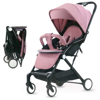 HKM-580755 Lightweight Foldable Baby Stroller Pushchair with Luxury Design and Practical Features