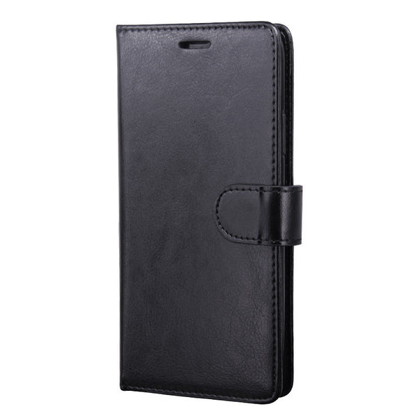 HKM-580819 Crystal Flip Phone Case for iPhone Models - Multiple Colors Available, Durable PU Material