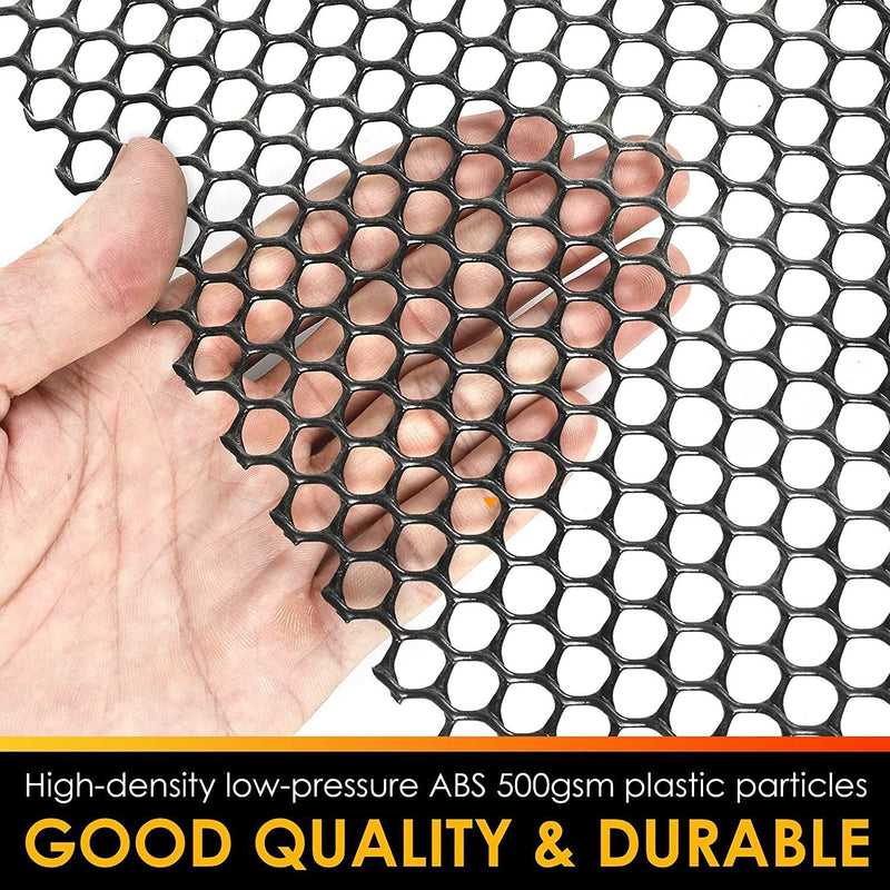 HKM-580819 Plastic Hexagonal Poultry Fence for Chickens – 0.4 x 3 m in Black, White, Green