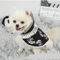HKM-5809085 Pet Halloween Cloak for Dogs - Acrylic Material, Black, Available in Multiple Sizes