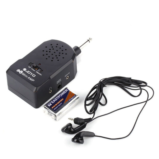 HKM-581075 Mini Music Amplifier with 2W Output Power, MP3 and Headphone Inputs, Compact Size