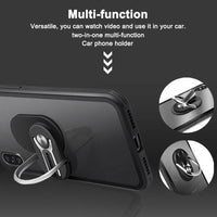 HKM-581267 Universal 2-in-1 Mobile Phone Holder and Car Vent Mount with 360° Rotation and Silicone Clip