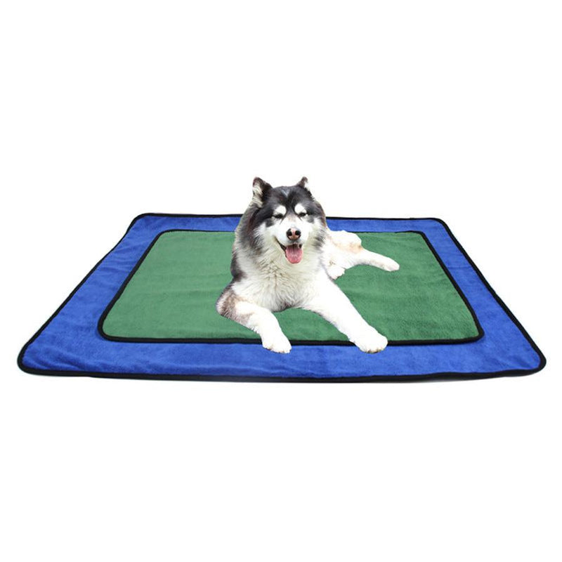 HKM-581395 Washable Leak-Proof Pet Urine Pad for Dogs and Puppies in Dark Blue, Dark Green, Brown, Purple - Multiple Sizes Available
