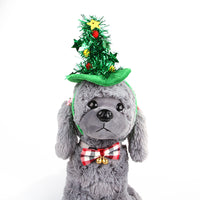 HKM-5814845 Pet Friendly Halloween Headband - Flannel Hat with Sequins and Small Balls, Available in Black, Yellow, and Green