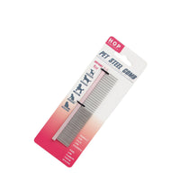 HKM-5818045 Stainless Steel Needle Comb in Pink, Gold, and Purple - Small and Medium Sizes