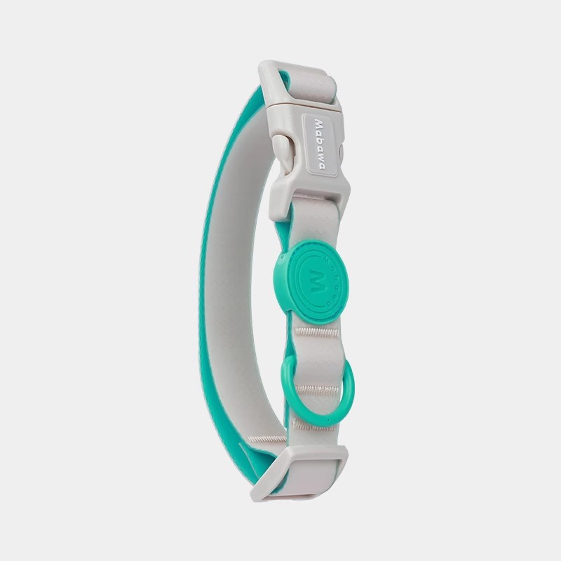 HKM-5818429 Waterproof Nylon Dog Collar with 1.5m Hand Holding Rope in Multiple Colors