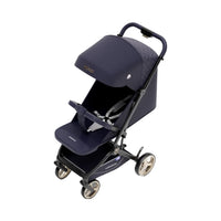 HKM-581907 Compact Folding Stroller with Enhanced Sunshade for Infants - Portable and Lightweight Design
