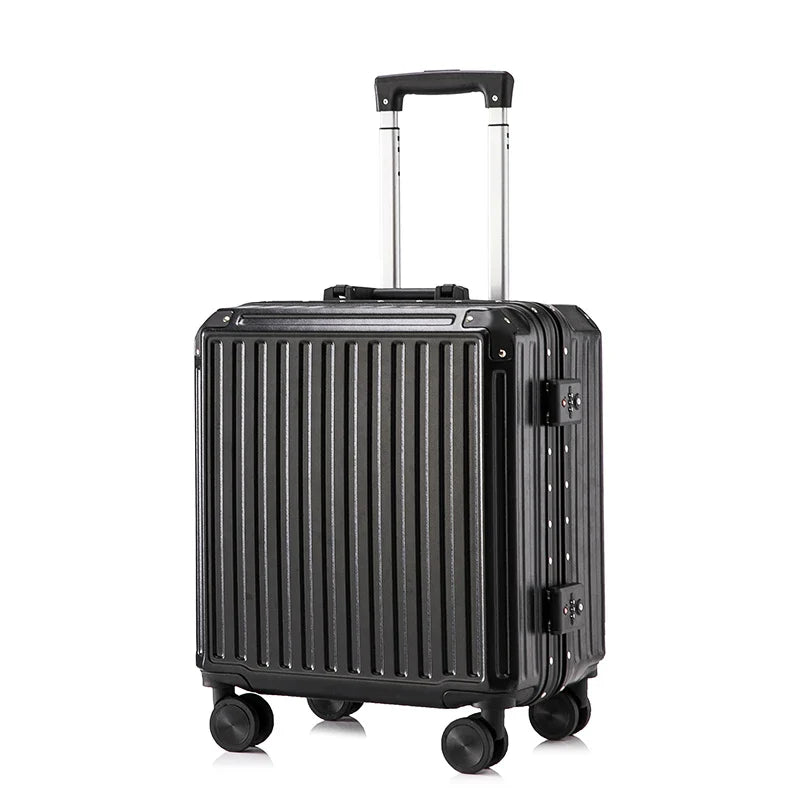 HKM-582099 Motorized Mini Travel Suitcase Set - Compact 18-Inch Trolley for Hassle-Free Travel