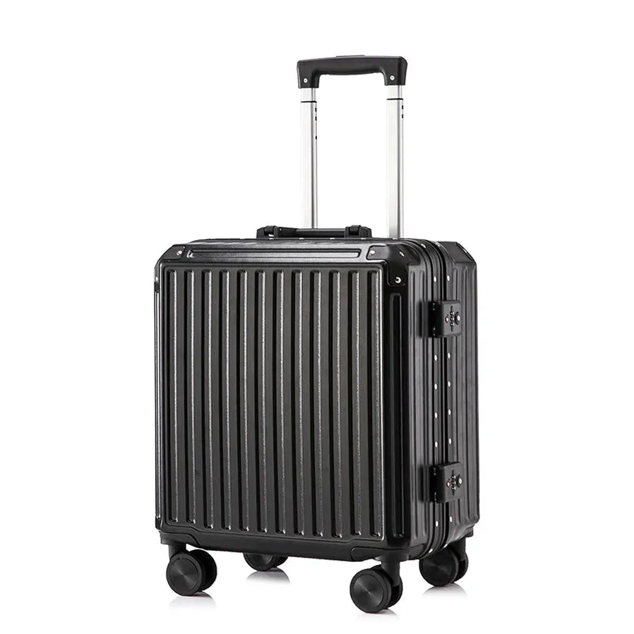 HKM-582099 Motorized Mini Travel Suitcase Set - Compact 18-Inch Trolley for Hassle-Free Travel