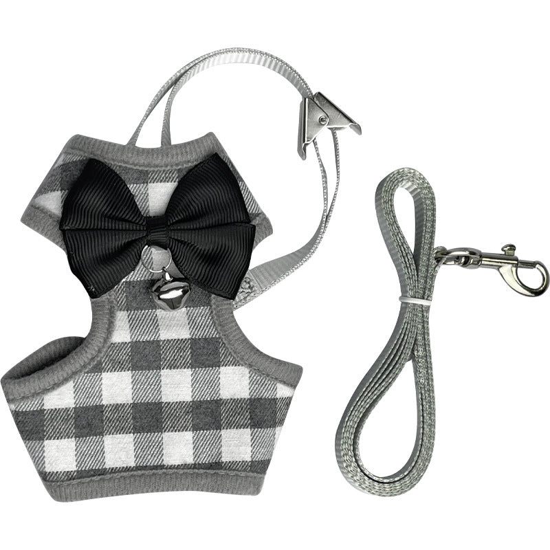 HKM-5821501 Adjustable Anti-Slip Pet Traction Vest with 1.2m Rope in Various Colors