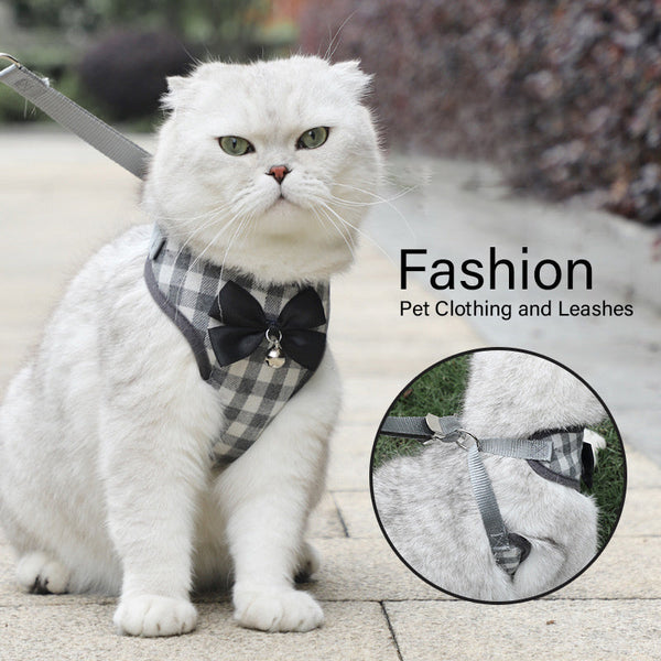 HKM-5821501 Adjustable Anti-Slip Pet Traction Vest with 1.2m Rope in Various Colors