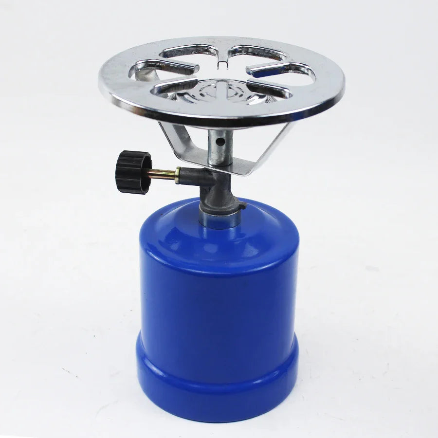 HKM-582227 Portable Camping Gas Stove with Needle Valve for Outdoor Cooking and Brewing Coffee