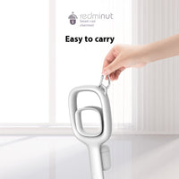 HKM-5823037 White Plastic Pooper Scooper with Clip for Easy Pet Cleanup