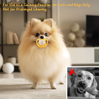 HKM-5823677 Small Dog and Kitten Pacifiers - Puppy Teething Toys & Cat Chew Toys for Comfort and Calm