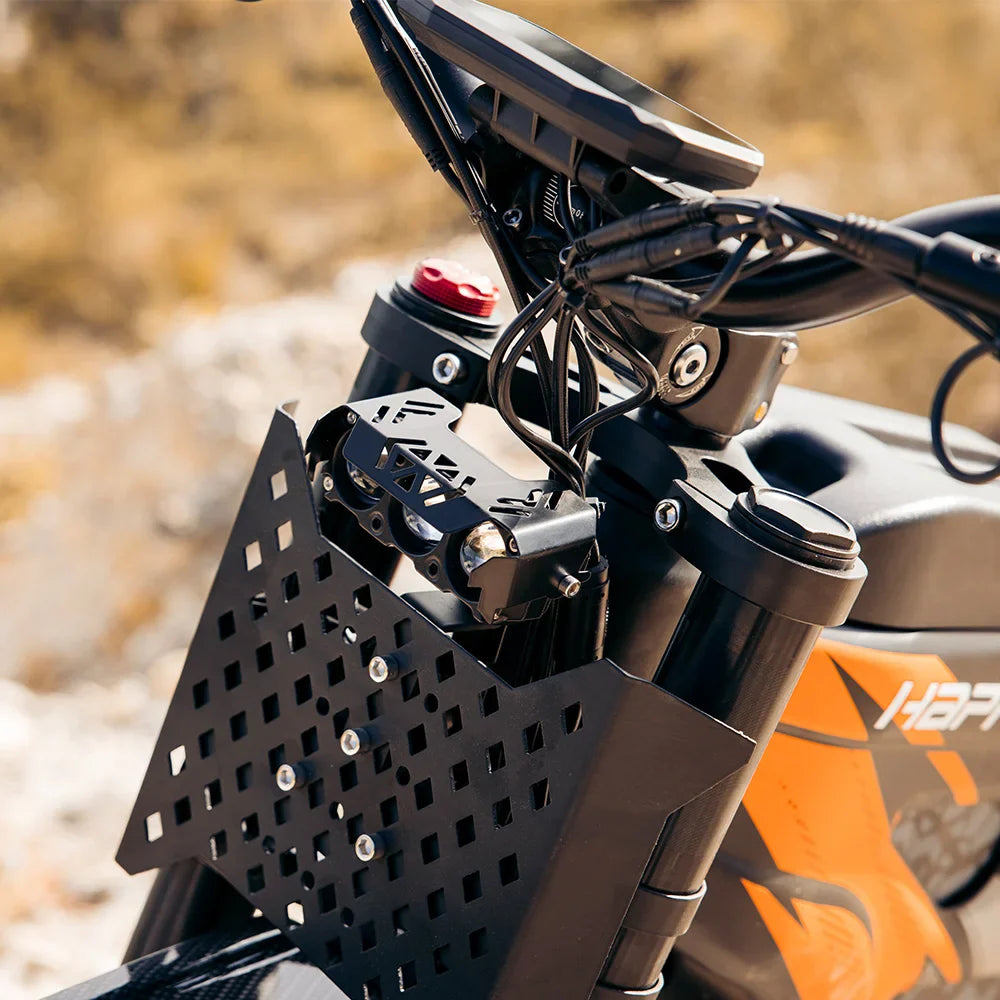 HKM-582419 HappyRun Tank G300 Pro 6500W Long Range Electric Dirt Bike - Sportbike Style, 72V, Max Speed 80km/h