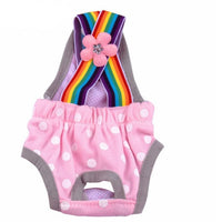 HKM-5824573 Cute Cotton Pet Printed Underwear for Female Dogs, Breathable and Comfortable Design