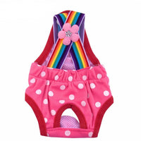 HKM-5824573 Cute Cotton Pet Printed Underwear for Female Dogs, Breathable and Comfortable Design