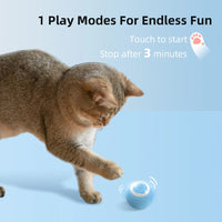 HKM-5825469 Interactive Smart Rolling Ball Toy for Cats and Dogs - Automatic, Durable, Quiet Game Accessory
