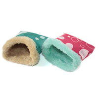 HKM-582611 Cozy Cloth Sleeping Bag for Small Pets - Hedgehog, Squirrel, or Guinea Pig Nest - Available in Two Sizes