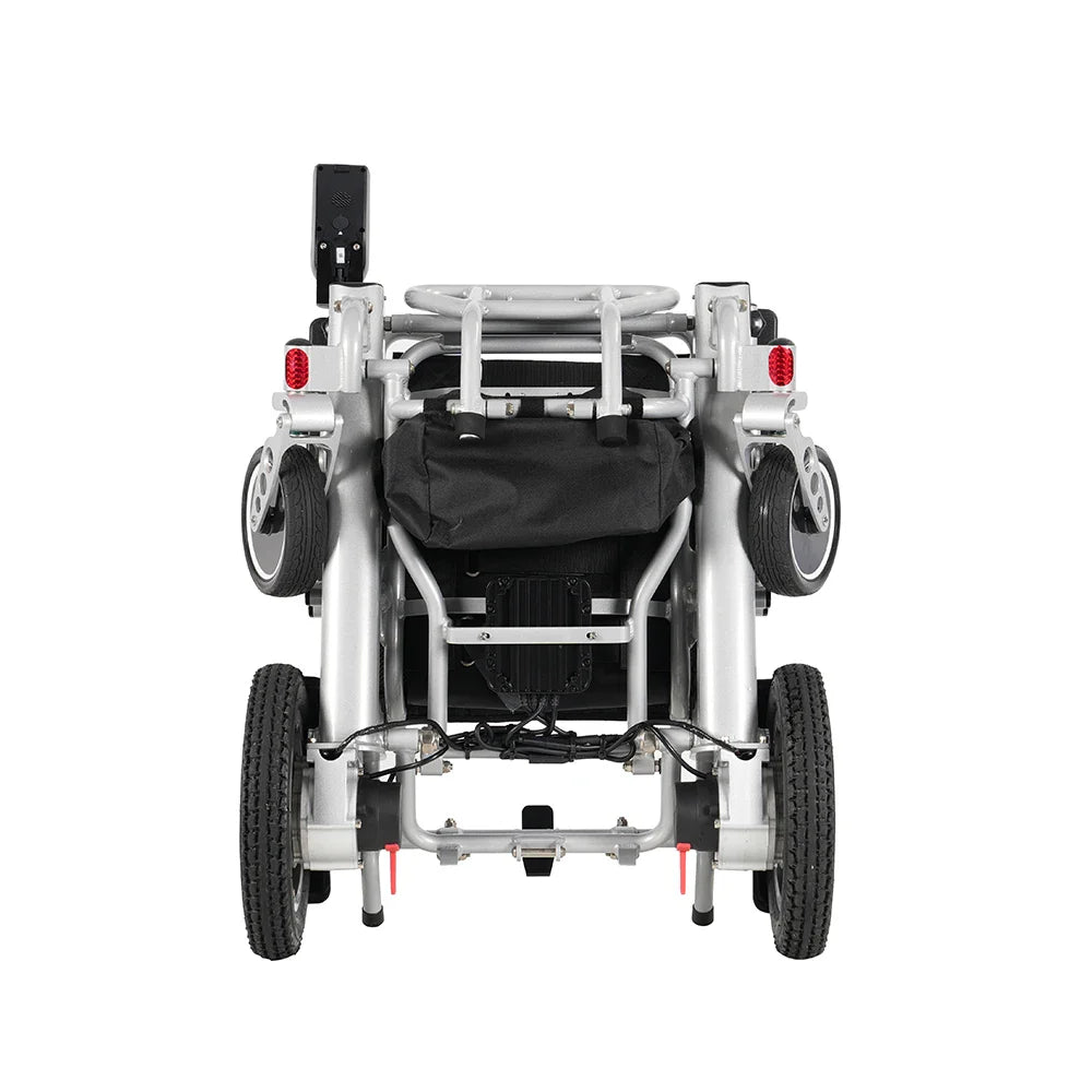 HKM-582739 Aluminum Alloy Electric Wheelchair D11 with Lithium Battery and Foldable Design