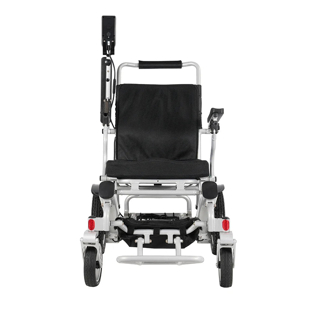 HKM-582739 Aluminum Alloy Electric Wheelchair D11 with Lithium Battery and Foldable Design