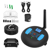 HKM-5827645 Wireless Electric Dog Fence System with Adjustable Boundary & Collar for Small to Large Dogs