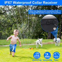 HKM-5827645 Wireless Electric Dog Fence System with Adjustable Boundary & Collar for Small to Large Dogs