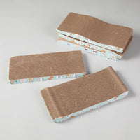 HKM-5828157 Cat Scratch Board - Corrugated Paper with Catnip, Various Fun Shapes