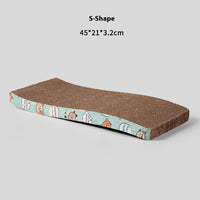 HKM-5828157 Cat Scratch Board - Corrugated Paper with Catnip, Various Fun Shapes