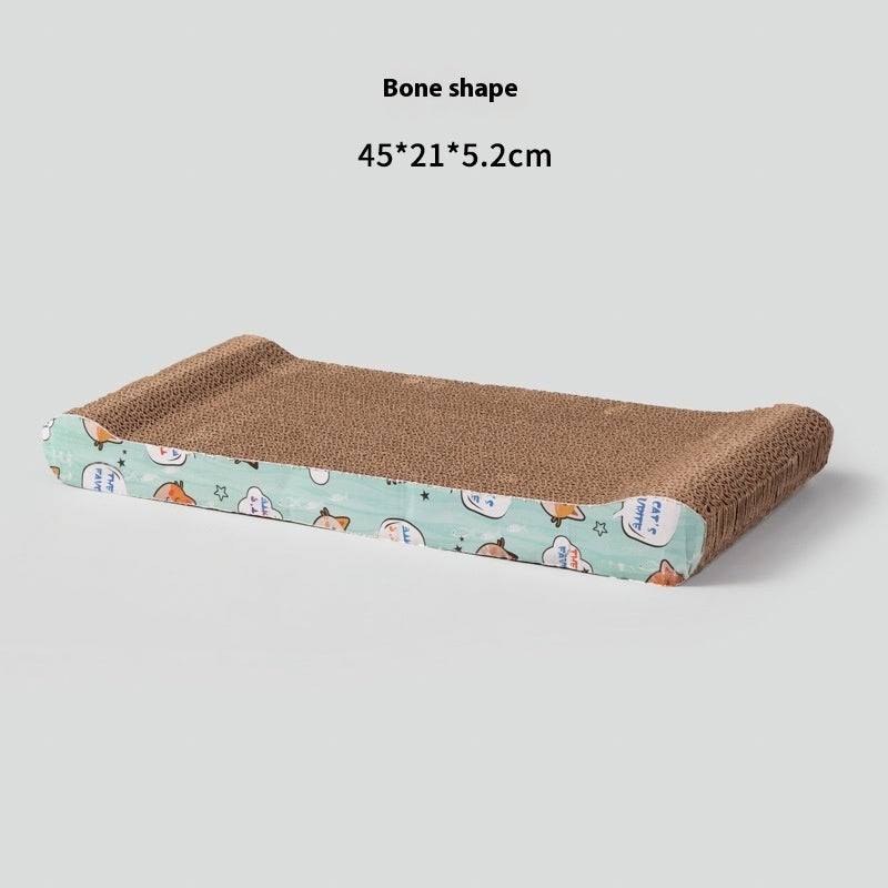 HKM-5828157 Cat Scratch Board - Corrugated Paper with Catnip, Various Fun Shapes