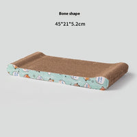 HKM-5828157 Cat Scratch Board - Corrugated Paper with Catnip, Various Fun Shapes