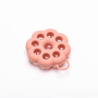 HKM-5829437 Pet Hair Care Device - Dual Use Silicone Hair Wash Comb & Massage Brush for Fatigue Relief