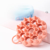 HKM-5829437 Pet Hair Care Device - Dual Use Silicone Hair Wash Comb & Massage Brush for Fatigue Relief