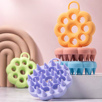 HKM-5829437 Pet Hair Care Device - Dual Use Silicone Hair Wash Comb & Massage Brush for Fatigue Relief