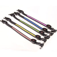 HKM-5829949 Luminous Dog Collar with Adjustable Lengths (S: 28CM-40CM, M: 33CM-50CM, L: 38CM-60CM)