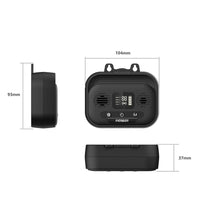 HKM-5831229 Ultrasonic Dog Trainer and Repeller for Indoor and Outdoor Use, ABS Material
