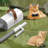 HKM-583123 4-in-1 Pet Grooming Kit with Hair Removal Mitts & Rollers for Cats and Dogs