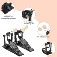 HKM-583123 Double Bass Drum Pedal for Enhanced Performance and Precision