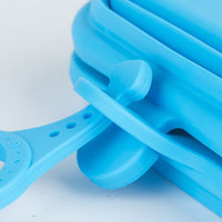 HKM-5831741 Collapsible Silicone Double Bowl for Dogs and Cats - Portable Feeding Dish for Food and Water