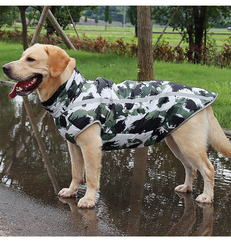 HKM-5832125 Warm Casual Dog Clothes Made of Polyester and PP Cotton for All Breeds